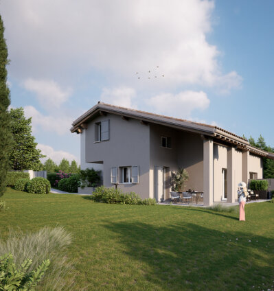 Dettaglio facciata e balconi del progetto Nome cantiere 1
